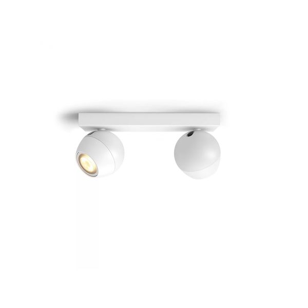 Philips Lighting Buckram Hue White Ambiance dubbele spot 2x5W 230V White