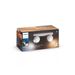 Philips Lighting Buckram Hue White Ambiance dubbele spot 2x5W 230V White