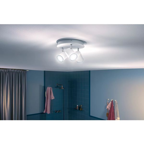 Philips Lighting Adore Hue White Ambiance Badkamer plafondspot 3x5W 230V White