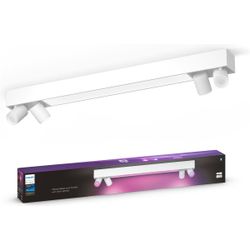 Philips Lighting Centris Hue White and Colou Ambiance opbouwspot 4-spot 4x10,5W white 