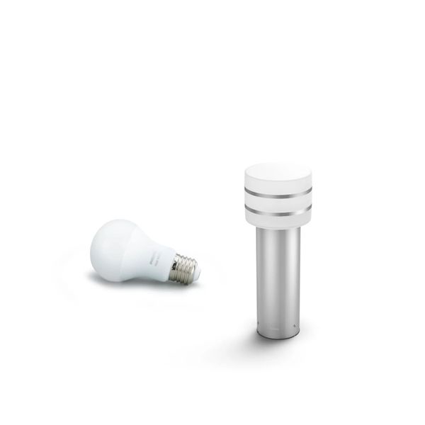 Philips Lighting Tuar Hue White sokkellamp 1x9W 230V Inox