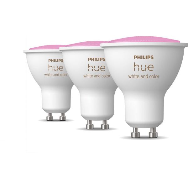 Philips Lighting Hue White and Color Ambiance GU10 - slimme spot - (3-pack)