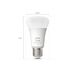 Philips Lighting Hue White and Color Ambiance A60 - E27 slimme lamp - 1100 (2-pack)