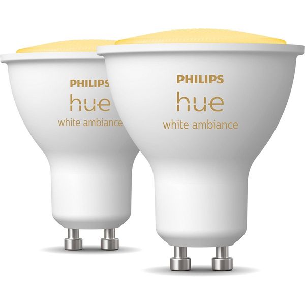 Philips Lighting Hue White Ambiance 5W GU10 Duopack