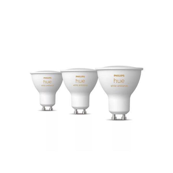 Philips Lighting Hue White ambiance GU10 - slimme spot - (3-pack)