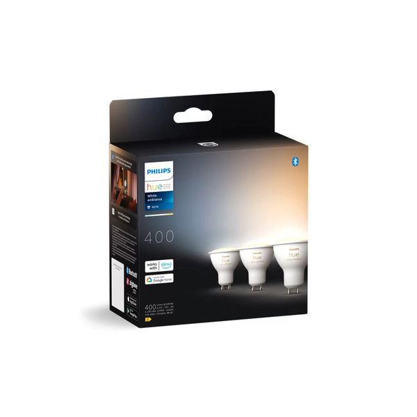 Philips Lighting Hue White ambiance GU10 - slimme spot - (3-pack)