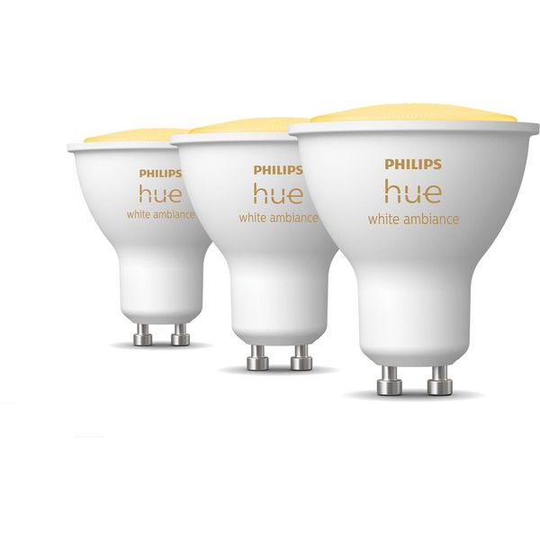 Philips Lighting Hue White ambiance GU10 - slimme spot - (3-pack)