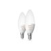 Philips Lighting Hue White ambiance Losse kaarslamp E14 duopack