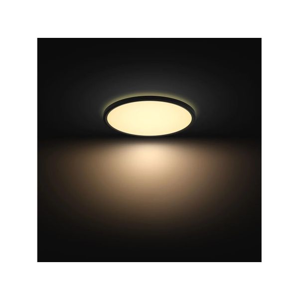 Philips Lighting Tento Hue White Ambiance plafondpaneel - Medium - rond Black