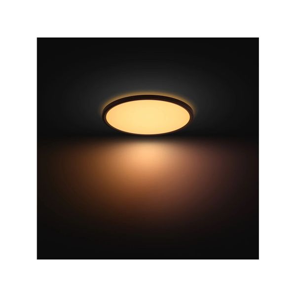 Philips Lighting Tento Hue White Ambiance plafondpaneel - Medium - rond Black