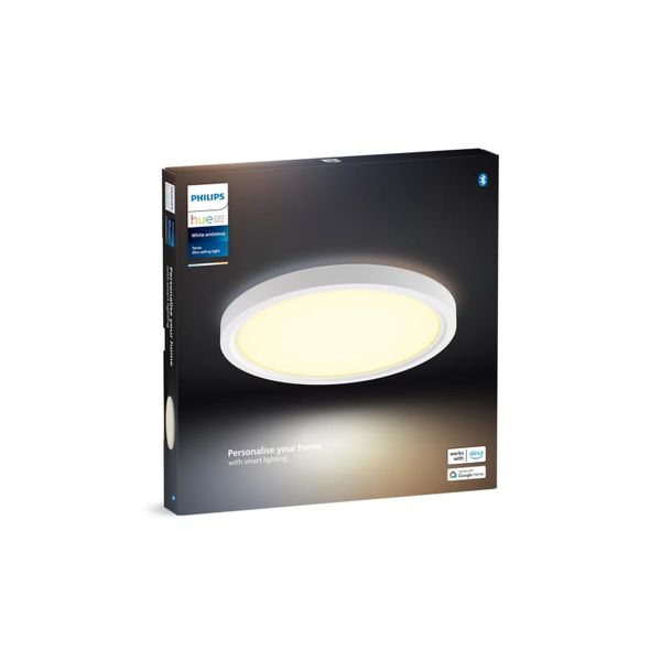 Philips Lighting Tento Hue White Ambiance plafondpaneel - Small - rond White