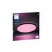 Philips Lighting Tento Hue White and Color Ambiance plafondpaneel - medium - rond black