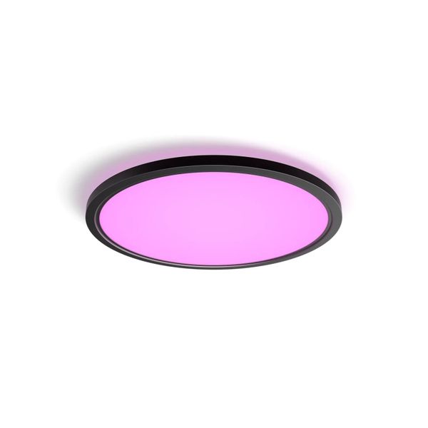 Philips Lighting Tento Hue White and Color Ambiance plafondpaneel - XL - rond Black