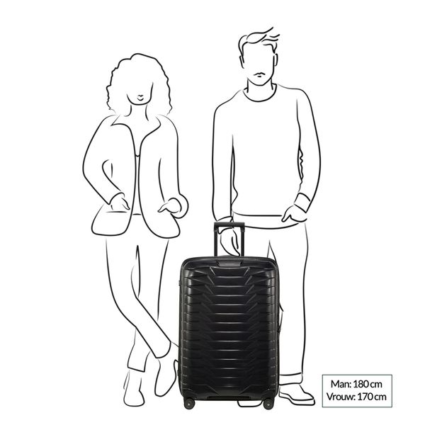 Samsonite Proxis Spinner 75 black