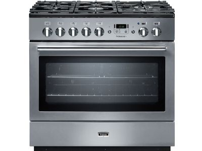 Professional+ 90 FX Dual Fuel St Acier Chrome