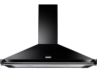 Classic Hood 90 Black Chrome/Rail