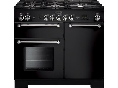 Kitchener 100 Dual Fuel Black/Chroom
