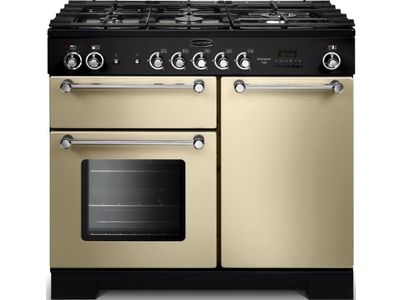 Kitchener 100 Dual Fuel Cream/Chroom