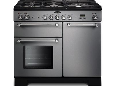Kitchener 100 Dual Fuel Stainless Steel/ Chroom