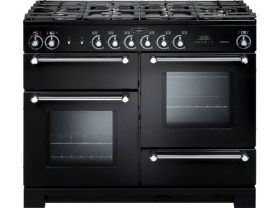 Kitchener 110 Dual Fuel Black/Chroom