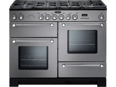 Kitchener 110 Dual Fuel Stainless Steel/Chroom