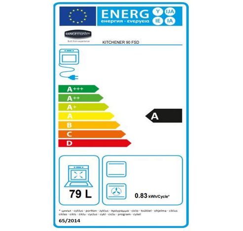 Kitchener 90 Dual Fuel Cream/Chroom  Falcon