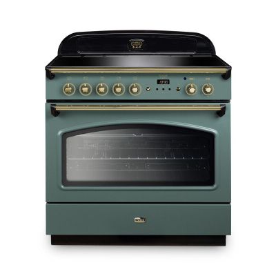 Classic FX 90 90 Gas-Elektro Mineral Groen / Chroom 