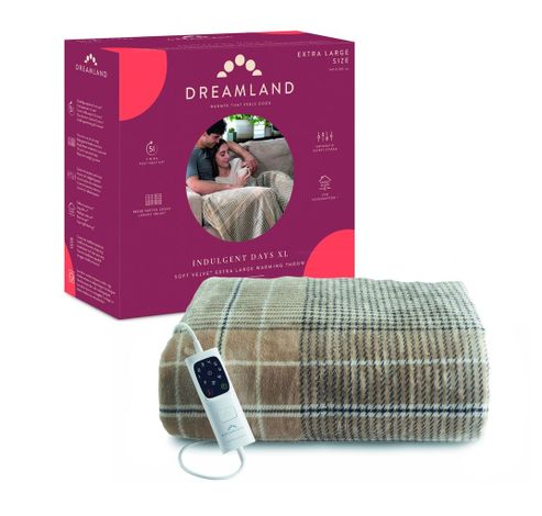 Verwarmde Plaid XL Fluweel  Dreamland