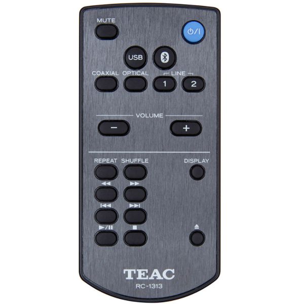 Teac AI-301DA-X Geïntegreerde versterker en USB DAC zilver