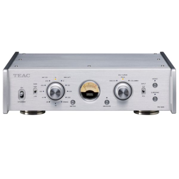 Teac PE-505 Phono Voorversterker Zilver