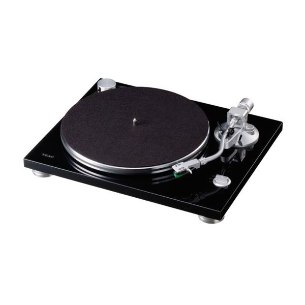 Teac TN-3B platenspeler met riemaandrijving, Zwart