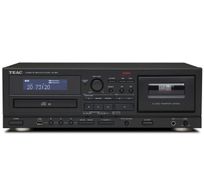 AD-850 CD-Player/Cassette Deck, Black 