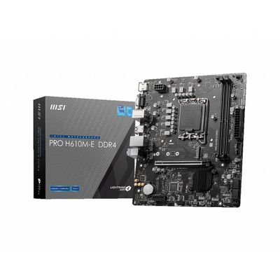 pro h610m-e ddr4 moederbord intel H6 