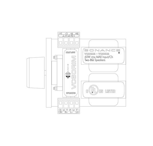 VC60SIM WHITE  Sonance