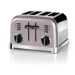 Cuisinart CPT180PIE 4 Slice Toaster Pink 