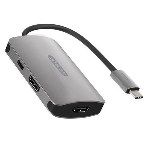 USB-C to Dual HDMI Adapter with USB-C Power Delivery CN-398  Sitecom