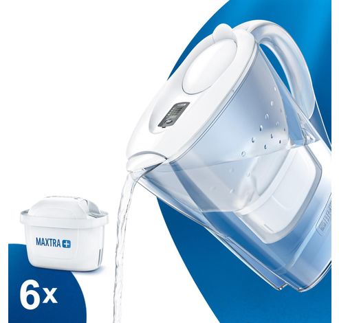 Fill and Enjoy Marella Cool 2,4L met 6 filters MAXTRA+ White  Brita