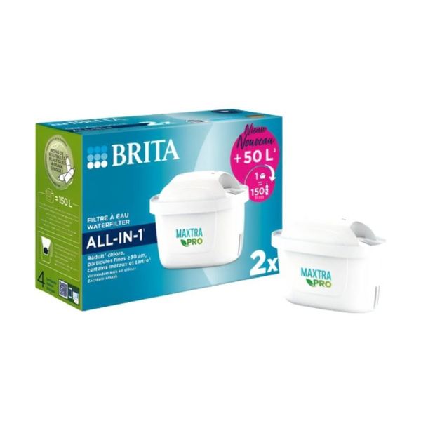 Brita 1050413 Waterfilterpatroon Maxtra Pro All-in-one 2-pack