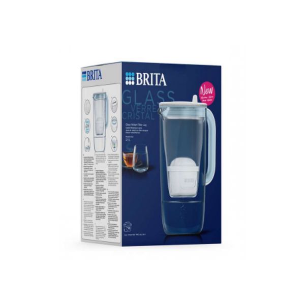 Brita 1050449 Glazen waterfilterkan