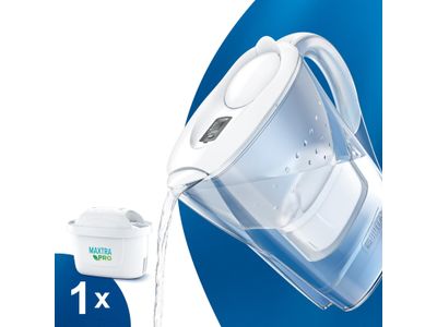 1051123 Marella XL Waterfilterkan met 1 Maxtra Pro Patroon 3,5L Wit 