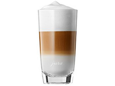 Latte macchiato glas 2 stuks 15cm