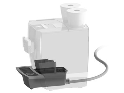 Set afvoer koffieresidu/restwater voor GIGA G2