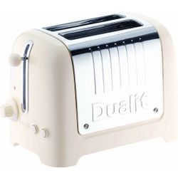 Dualit Lite 2 Slot Canvas White 