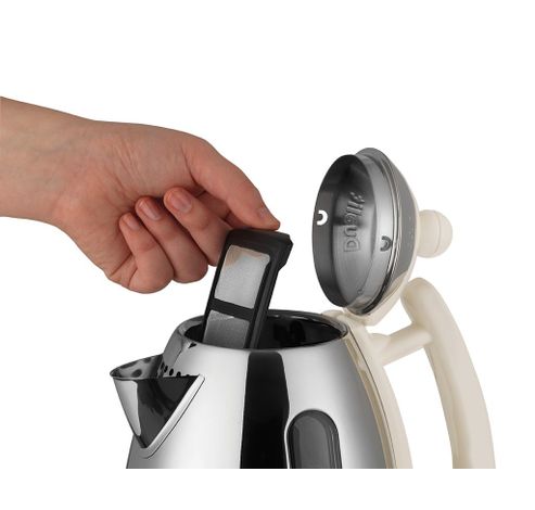 Lite Mini Jug Waterkoker 1l Canvas White  Dualit