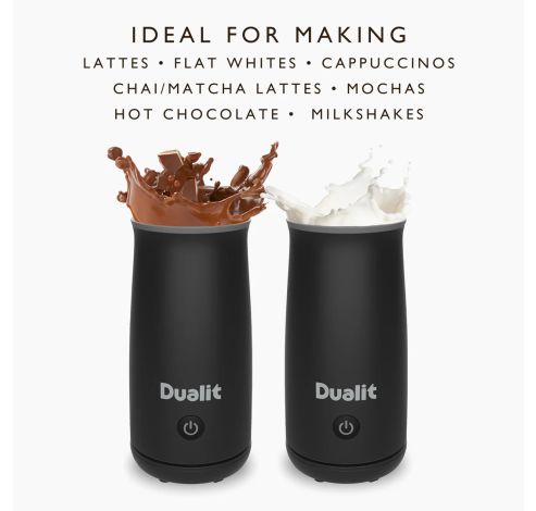 Cocoatiser Choco/melkschuimer zwart  Dualit