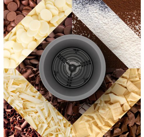 Cocoatiser Choco/melkschuimer zwart  Dualit