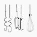 Handmixer set chroom 