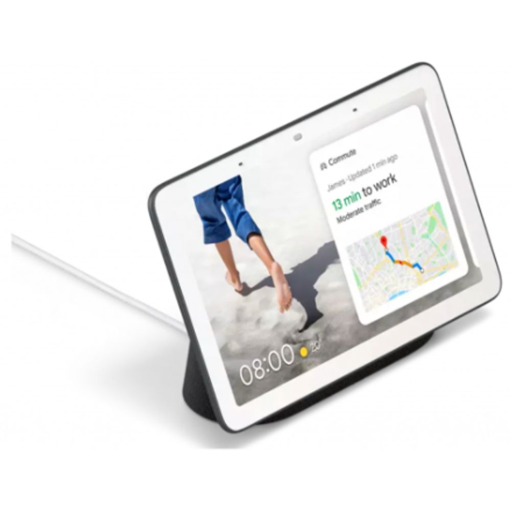 Google nest hub (2e generatie) anthracite 