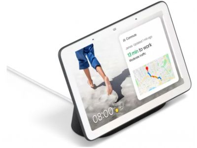 Google nest hub (2e generatie) anthracite