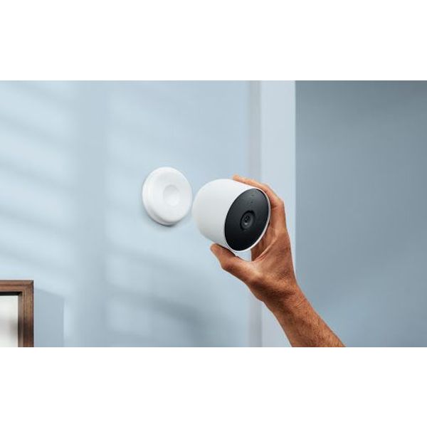 Google Nest Cam (outdoor of indoor, batterij) Wit